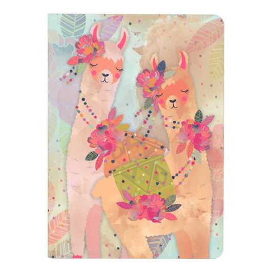 Llama Love ラマモチーフのファンシーなノート, LS026