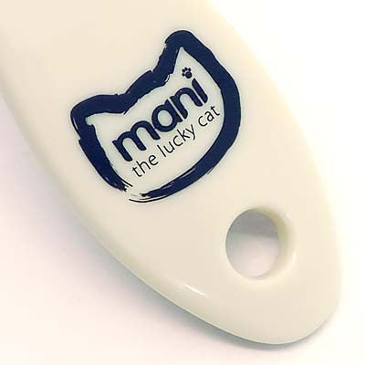 Manicat 招き猫のプラスチックのヘアブラシ, MF056