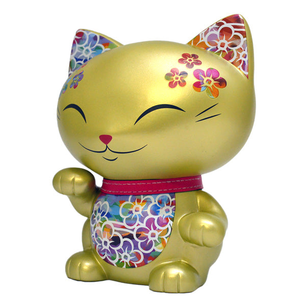 Manicat 貯金箱 置物 フィギュア 人形 招き猫, MLCH001