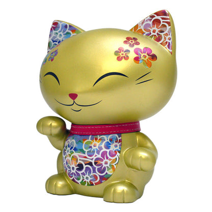 Manicat 貯金箱 置物 フィギュア 人形 招き猫, MLCH001