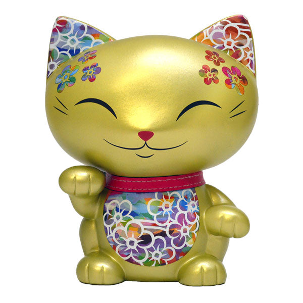 Manicat 貯金箱 置物 フィギュア 人形 招き猫, MLCH001