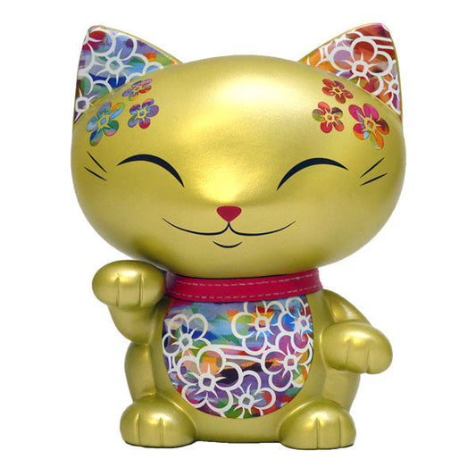 Manicat 貯金箱 置物 フィギュア 人形 招き猫, MLCH001