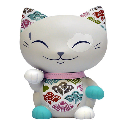 Manicat 貯金箱 置物 フィギュア 人形 招き猫, MLCH002