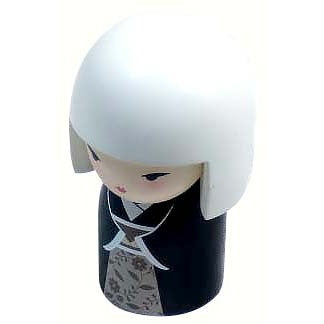 Kimmidoll 日本の女性の名前が付けられたこけしのLサイズのドール(MINORI), TGKFL026