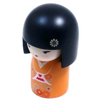 Kimmidoll 日本の女性の名前が付けられたこけしのLサイズのドール(KAONA), TGKFL032