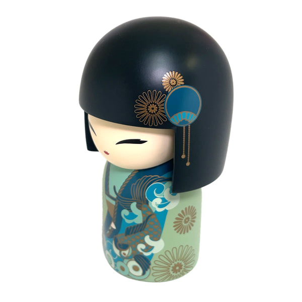 Kimmidoll 日本の女性の名前が付けられたこけしのLサイズのドール(YOSHIKO), TGKFL070