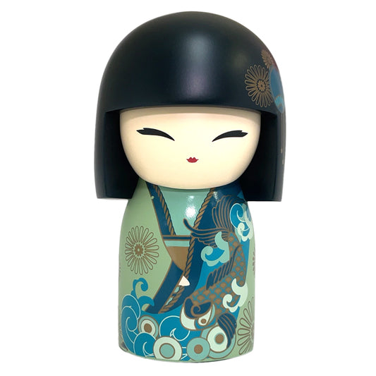 Kimmidoll 日本の女性の名前が付けられたこけしのLサイズのドール(YOSHIKO), TGKFL070