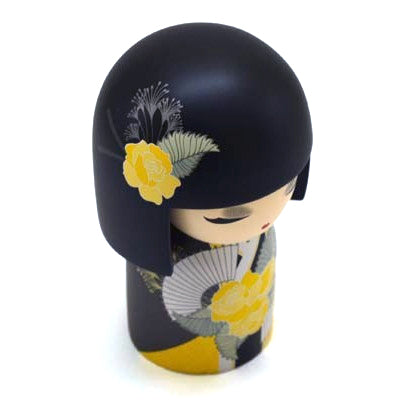 Kimmidoll 日本の女性の名前が付けられたこけしのLサイズのドール(NAOMI), TGKFL071