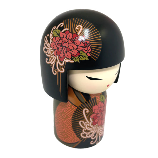 Kimmidoll 日本の女性の名前が付けられたこけしのLサイズのドール(TATSUYO), TGKFL075