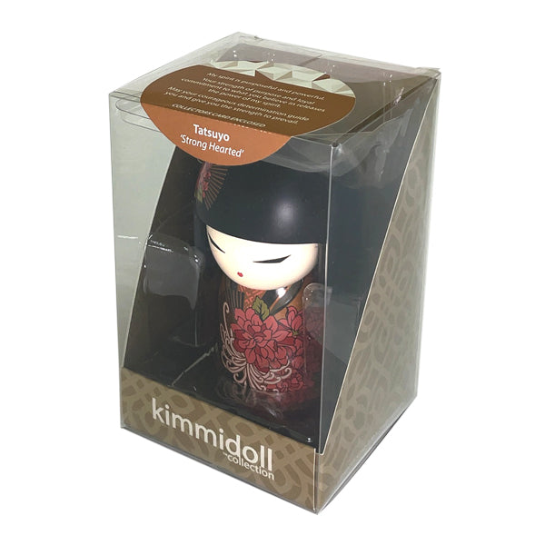 Kimmidoll 日本の女性の名前が付けられたこけしのLサイズのドール(TATSUYO), TGKFL075