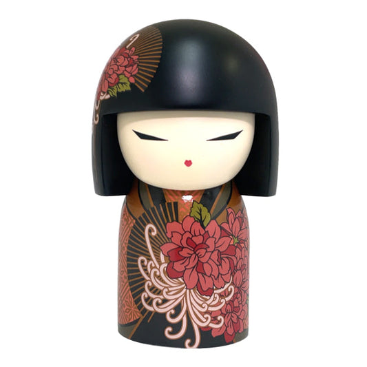 Kimmidoll 日本の女性の名前が付けられたこけしのLサイズのドール(TATSUYO), TGKFL075