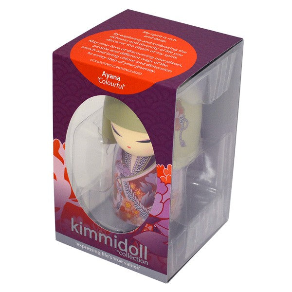 Kimmidoll 日本の女性の名前が付けられたこけしのLサイズのドール(AYANA), TGKFL143