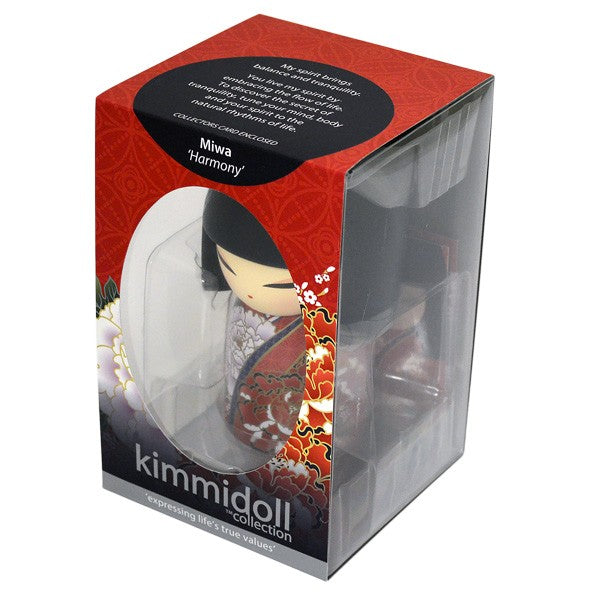 Kimmidoll 日本の女性の名前が付けられたこけしのLサイズのドール(MIWA), TGKFL145
