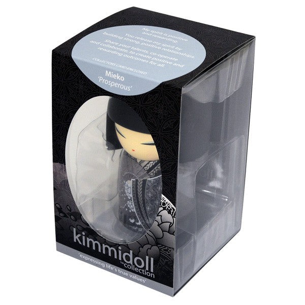 Kimmidoll 日本の女性の名前が付けられたこけしのLサイズのドール(MIEKO), TGKFL146