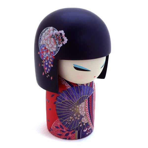 Kimmidoll 日本の女性の名前が付けられたこけしのLサイズのドール(MAMIKO), TGKFLJP04