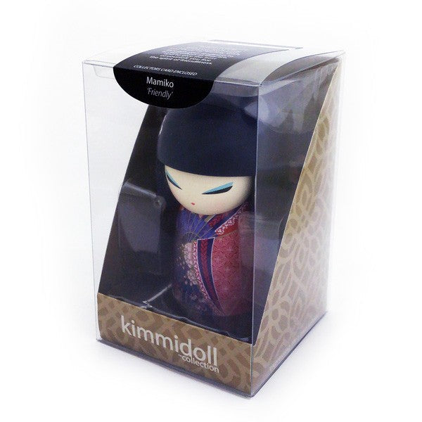Kimmidoll 日本の女性の名前が付けられたこけしのLサイズのドール(MAMIKO), TGKFLJP04