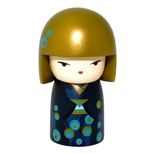 Kimmidoll 日本の女性の名前が付けられたこけしのSサイズのドール(CHIAKU), TGKFS036