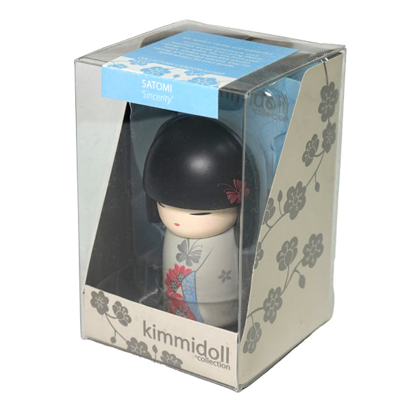 Kimmidoll 日本の女性の名前が付けられたこけしのSサイズのドール(SATOMI), TGKFS039
