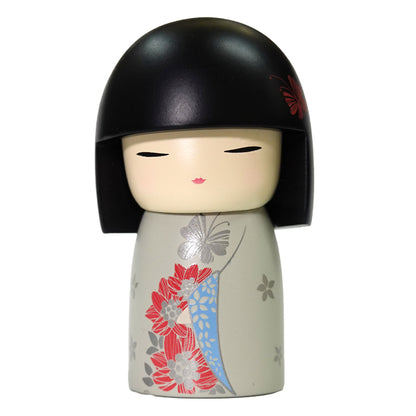 Kimmidoll 日本の女性の名前が付けられたこけしのSサイズのドール(SATOMI), TGKFS039