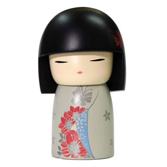 Kimmidoll 日本の女性の名前が付けられたこけしのSサイズのドール(SATOMI), TGKFS039