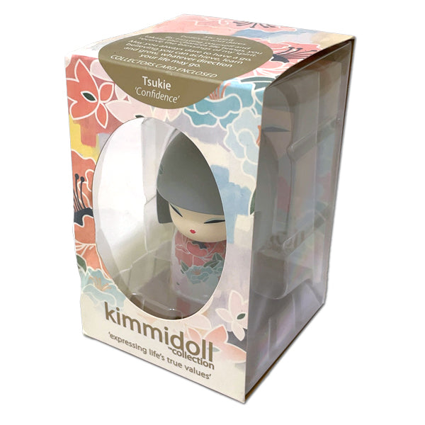 Kimmidoll 日本の女性の名前が付けられたこけしのSサイズのドール(TSUKIE), TGKFS085