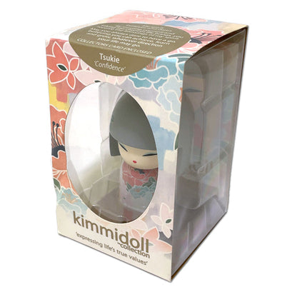 Kimmidoll 日本の女性の名前が付けられたこけしのSサイズのドール(TSUKIE), TGKFS085