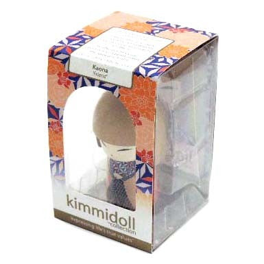 Kimmidoll 日本の女性の名前が付けられたこけしのSサイズのドール(KAONA), TGKFS099