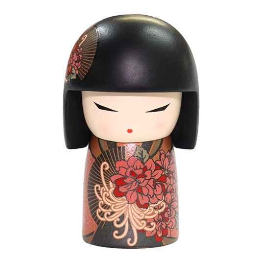 Kimmidoll 日本の女性の名前が付けられたこけしのSサイズのドール(TATSUYO), TGKFS200