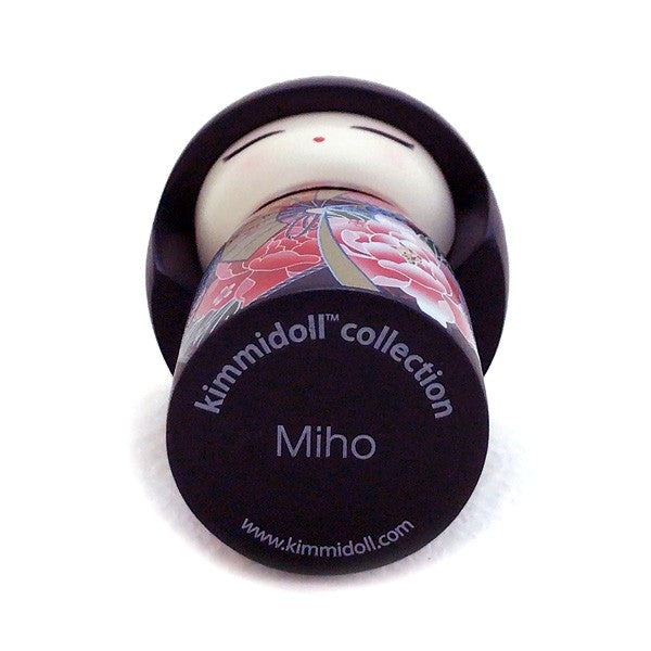 Kimmidoll 日本の女性の名前が付けられたこけしのSサイズのドール(MIHO), TGKFSJP03