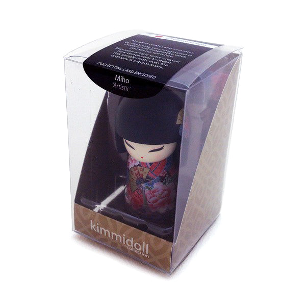 Kimmidoll 日本の女性の名前が付けられたこけしのSサイズのドール(MIHO), TGKFSJP03