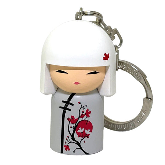 Kimmidoll 日本の女性の名前が付けられたこけしのキーホルダー(AKARI), TGKK063