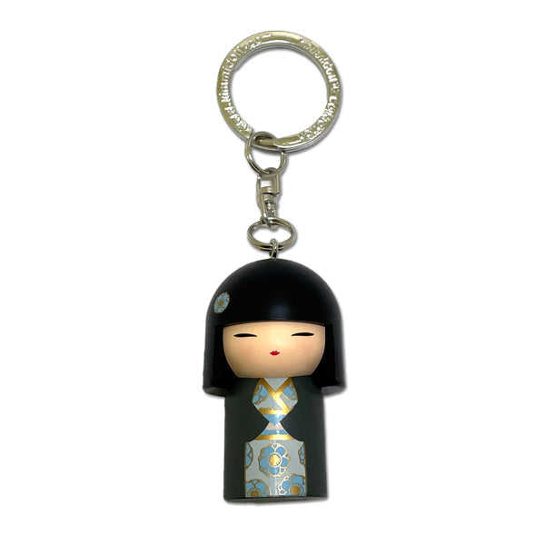 Kimmidoll 日本の女性の名前が付けられたこけしのキーホルダー(CHIZURU), TGKK065