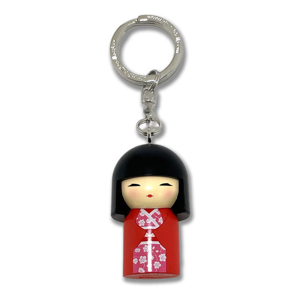 Kimmidoll 日本の女性の名前が付けられたこけしのキーホルダー(MANAMI), TGKK069