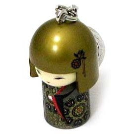 Kimmidoll 日本の女性の名前が付けられたこけしのキーホルダー(HIRO), TGKK123