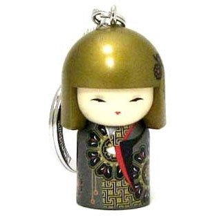 Kimmidoll 日本の女性の名前が付けられたこけしのキーホルダー(HIRO), TGKK123
