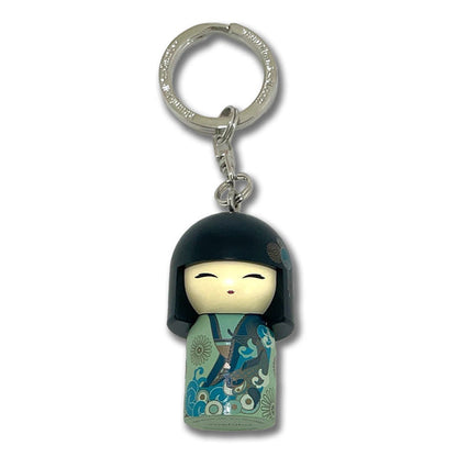 Kimmidoll 日本の女性の名前が付けられたこけしのキーホルダー(YOSHIKO), TGKK124