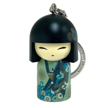 Kimmidoll 日本の女性の名前が付けられたこけしのキーホルダー(YOSHIKO), TGKK124