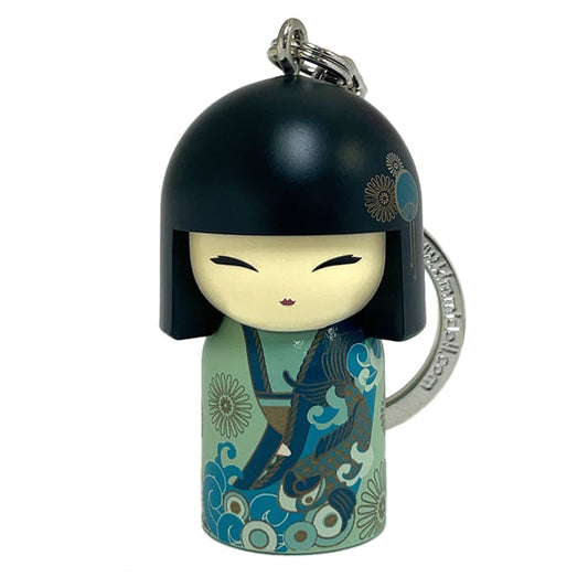 Kimmidoll 日本の女性の名前が付けられたこけしのキーホルダー(YOSHIKO), TGKK124