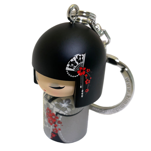 Kimmidoll 日本の女性の名前が付けられたこけしのキーホルダー(AMIKA), TGKK125