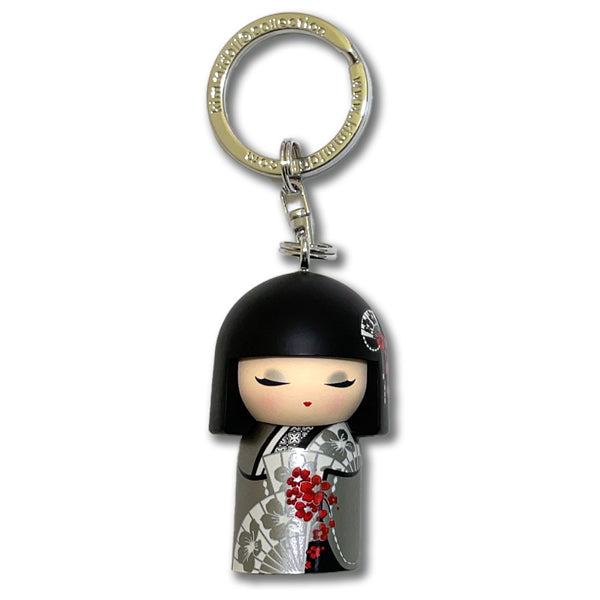 Kimmidoll 日本の女性の名前が付けられたこけしのキーホルダー(AMIKA), TGKK125