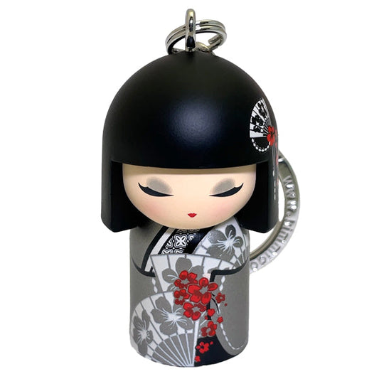 Kimmidoll 日本の女性の名前が付けられたこけしのキーホルダー(AMIKA), TGKK125