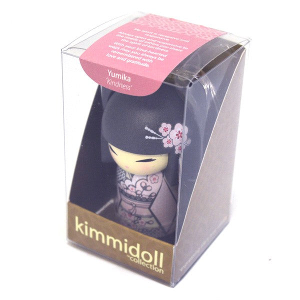 Kimmidoll 日本の女性の名前が付けられたこけしのキーホルダー(YUMIKA), TGKK128