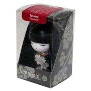 Kimmidoll 日本の女性の名前が付けられたこけしのキーホルダー(TATSUMI), TGKK129