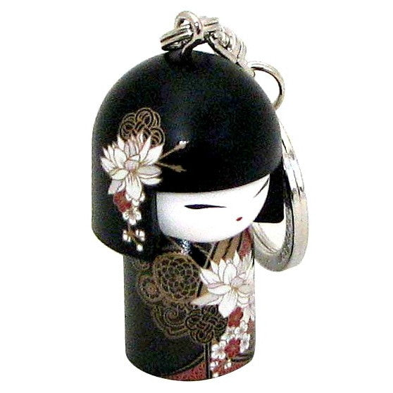 Kimmidoll 日本の女性の名前が付けられたこけしのキーホルダー(TATSUMI), TGKK129
