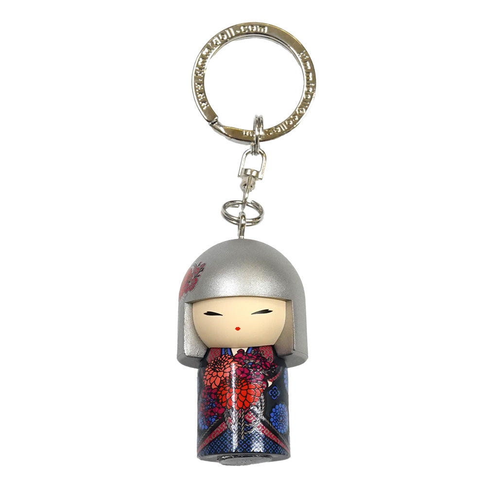 Kimmidoll 日本の女性の名前が付けられたこけしのキーホルダー( TOMONA), TGKK130