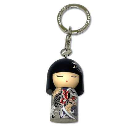 Kimmidoll 日本の女性の名前が付けられたこけしのキーホルダー(AYANA), TGKK133