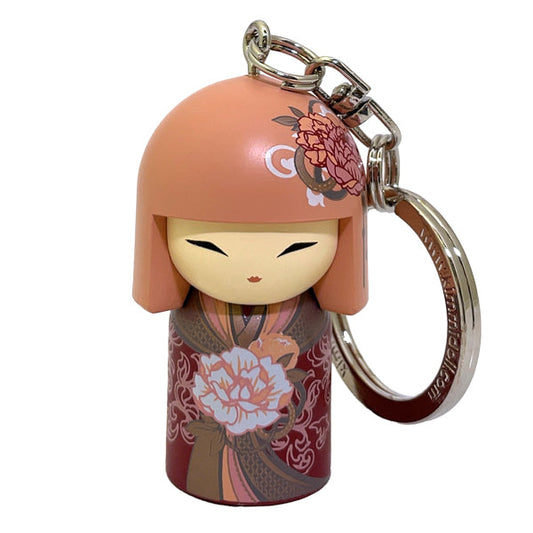 Kimmidoll 日本の女性の名前が付けられたこけしのキーホルダー(SAYAKA), TGKK135
