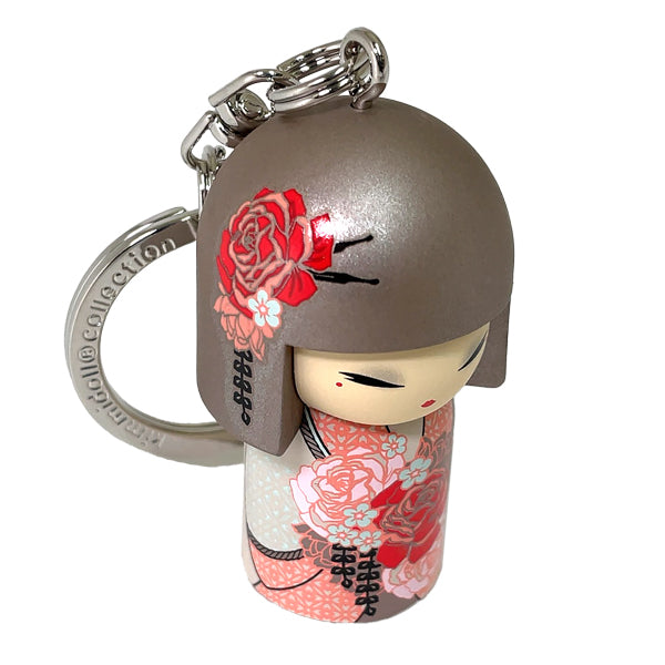 Kimmidoll 日本の女性の名前が付けられたこけしのキーホルダー(YUMIKO), TGKK137