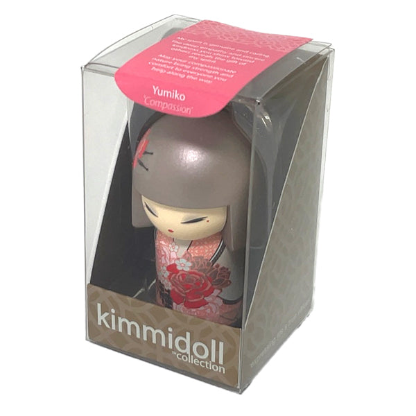 Kimmidoll 日本の女性の名前が付けられたこけしのキーホルダー(YUMIKO), TGKK137