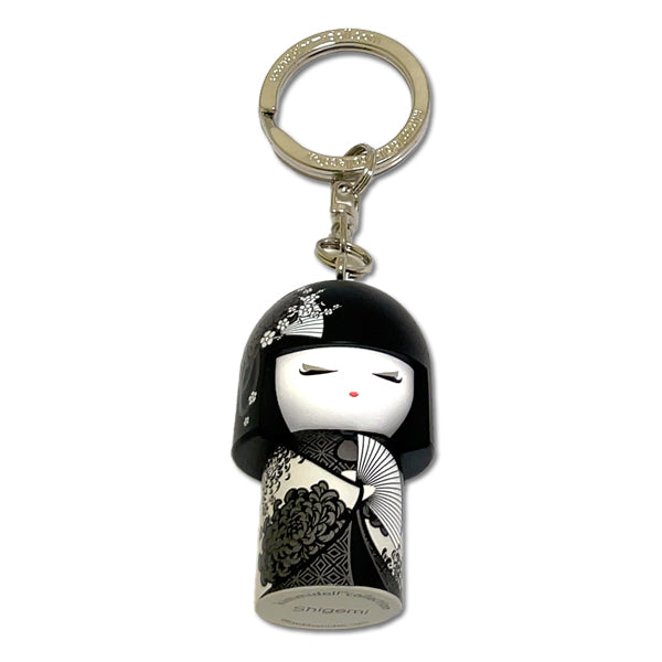 Kimmidoll 日本の女性の名前が付けられたこけしのキーホルダー(SHIGEMI), TGKK139
